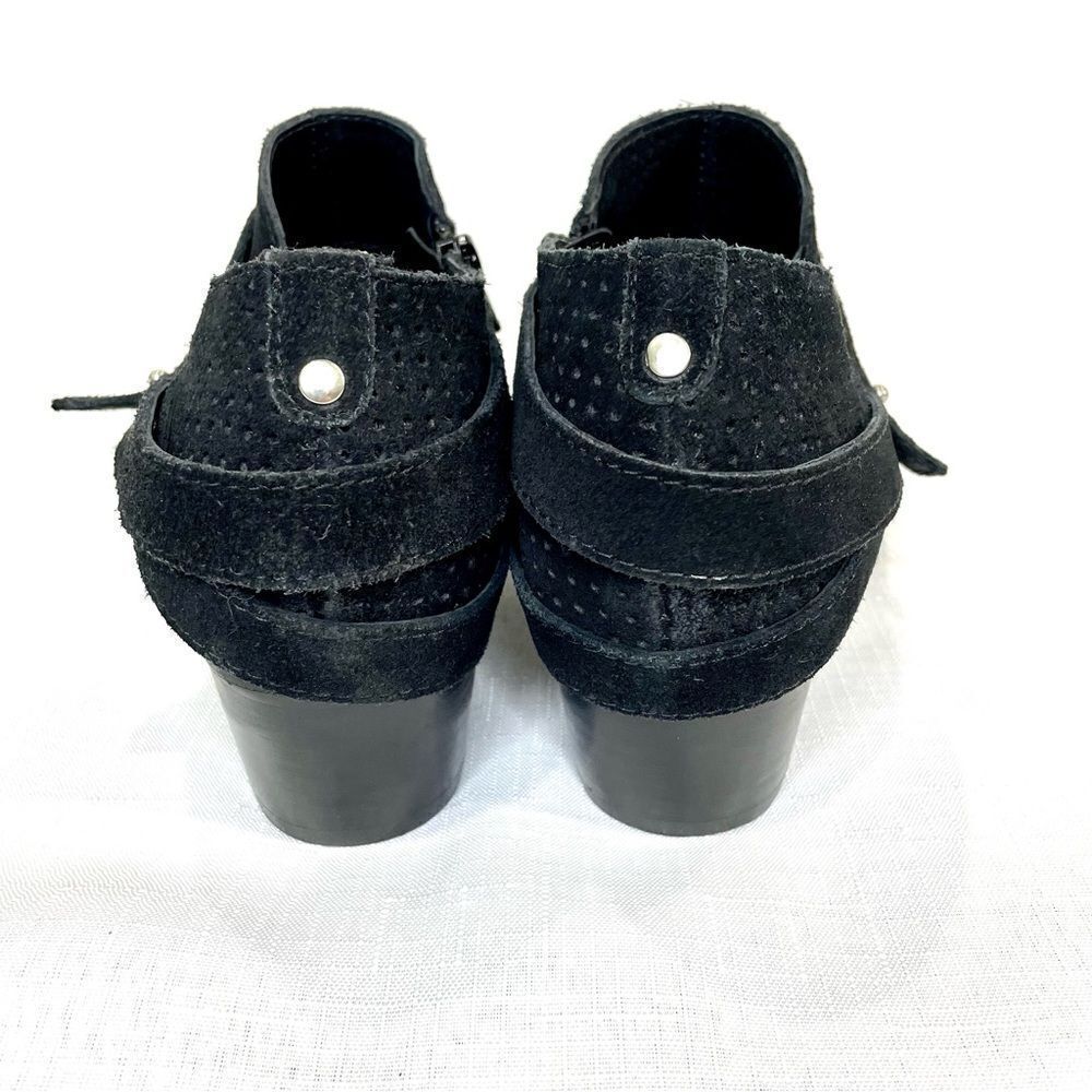 Charles By Charles David Black Wrap Booties Leath… - image 7